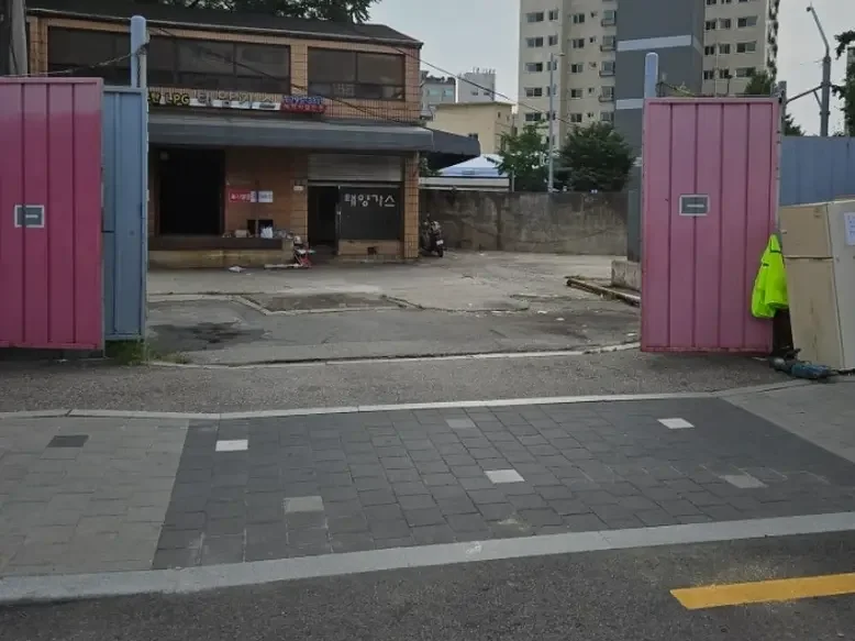 중장비진입로확장